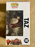 Funko Pop! Movies Flocked Taz #1092 Space Jam A New Legacy Walmart Exclusive
