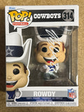 Jaydon Blue Signed NFL Dallas Cowboys Mascot Rowdy Funko Pop! #314 With JSA COA