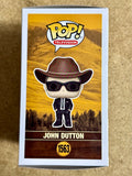 Kevin Costner Signed John Dutton Yellowstone Funko Pop! #1563 With JSA COA