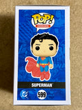 Dean Cain Signed DC Superman (Lois and Clark: The New Adventures)Funko Pop! #599 With JSA COA