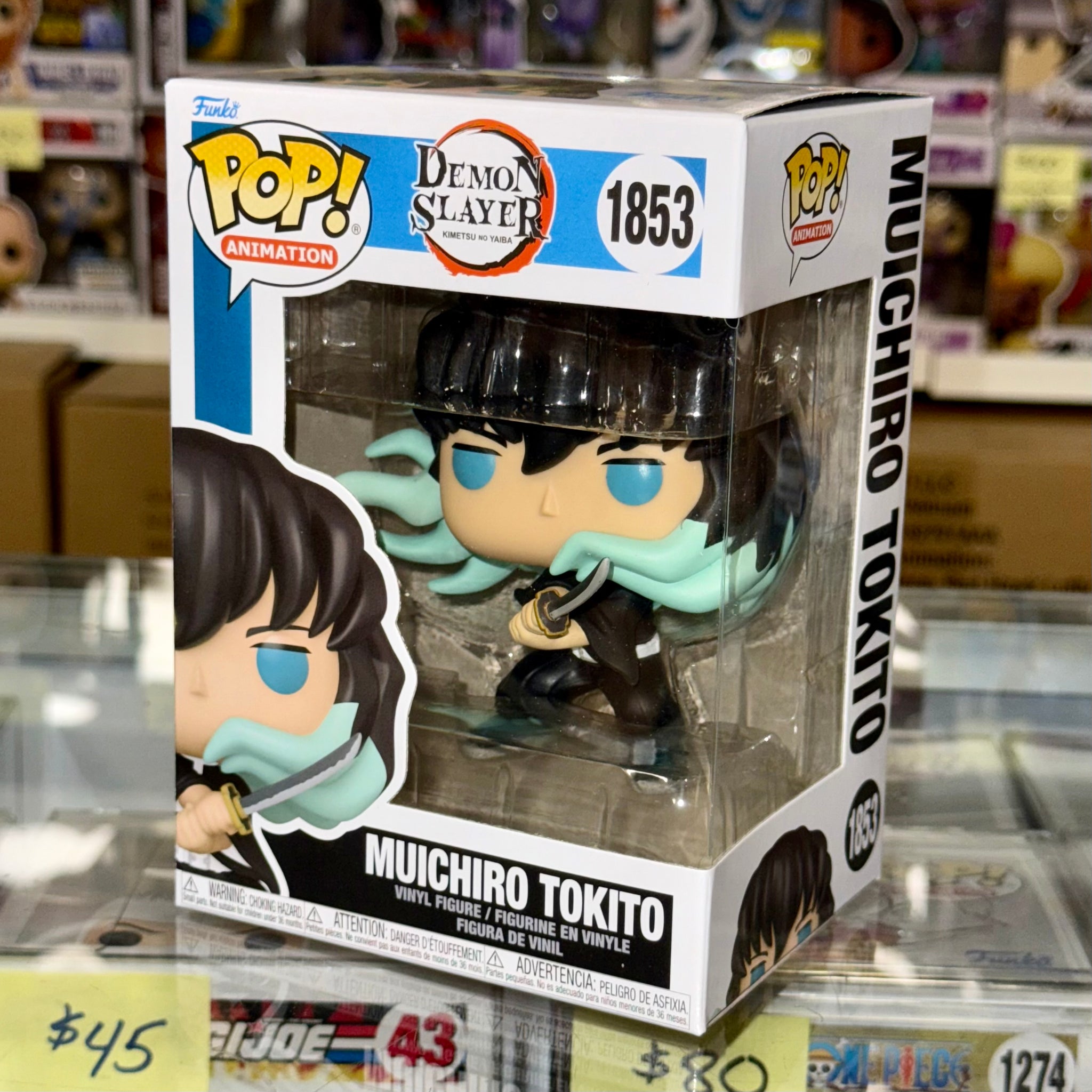 Funko Pop! Animation Demon Slayer Muichiro Tokito 1858 Exclusivo - Moça