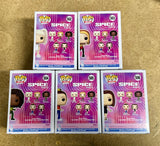Funko Pop! Rocks Spice Girls Scary Posh Baby Ginger Sporty Set Of 5 #502 503 504 505 506