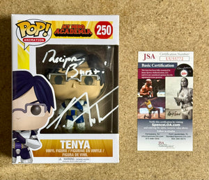 J. Michael Tatum Signed My Hero Academia Tenya Ida Funko Pop! #250 With JSA COA