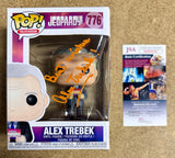 Alex Trebek Signed Jeopardy Host Vaulted Funko Pop! #776 With JSA COA
