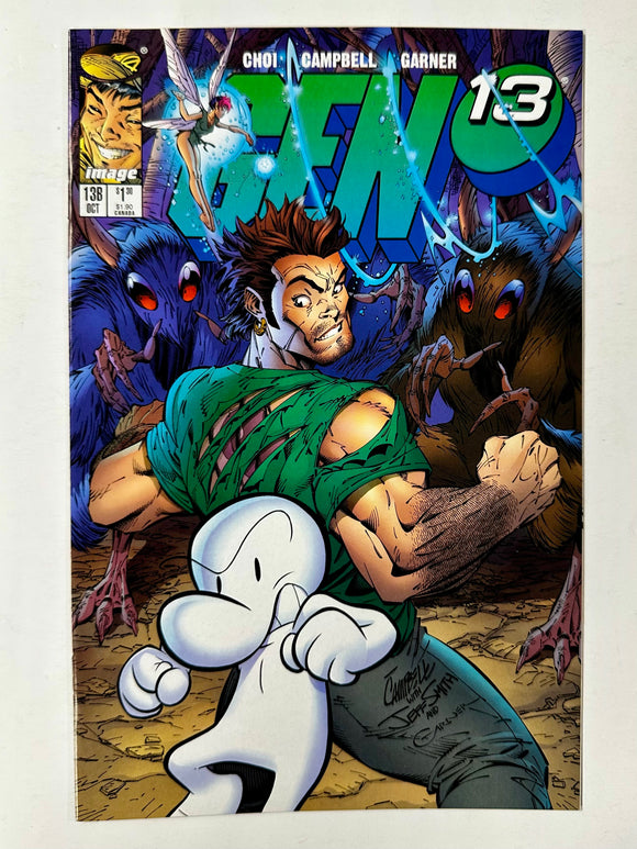 Gen 13 #13B - J. Scott Campbell Cover 1996 Image Comics