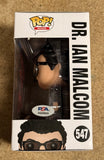 Jeff Goldblum Signed Jurassic Park Dr. Ian Malcolm Funko Pop! #547 With PSA COA