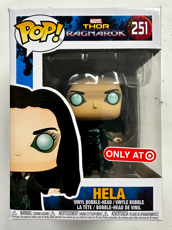 Funko Pop! Marvel Hela #251 Thor Ragnorak 2017 Vaulted Target Exclusive