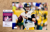 Mason Rudolph Signed Autographed NFL Pittsburgh Steelers QB 8x10 Photo JSA COA