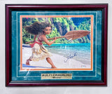 Auli'i Cravalho Signed & Custom Framed Disney Moana 11x14 Photo With JSA COA