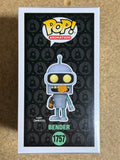 Funko Pop! Animation Chase Glow Bender #1757 Futurama Specialty Series 2024 Exclusive