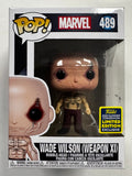 Funko Pop! Marvel Wade Wilson (Weapon XI) #489 SDCC 2020 Summer Con Exclusive