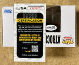 Jeff Goldblum Signed Jurassic World: Dominion Atrociraptor (Tiger) Specialty Series Funko Pop! #1218 JSA COA