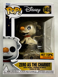 Funko Pop! Disney Zero As The Chariot #1403 Nightmare Before Christmas 2023