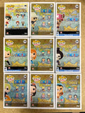Funko Pop! Animation Monkey D. Luffy One Piece Complete Straw Hat Crew Set Of 9