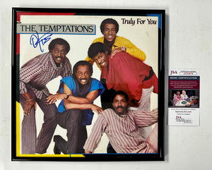 Otis Williams Signed & Framed Temptations: Truly For You Vinyl With JSA COA