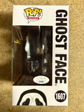 Tony Cecere Signed Ghost Face Scream 2024 Funko Pop! #1607 With JSA COA
