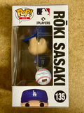 Funko Pop! MLB Rōki Sasaki #135 Los Angeles LA Dodgers 2026 Pitcher