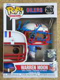 Warren Moon Signed NFL Houston Oilers Funko Pop! #263 With JSA COA