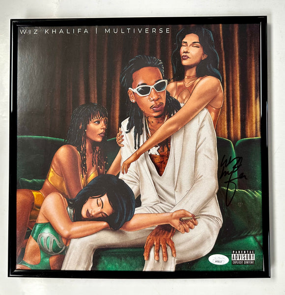 Wiz Khalifa Autographed Signed & Framed Multiverse Vinyl With JSA COA Big Daddy