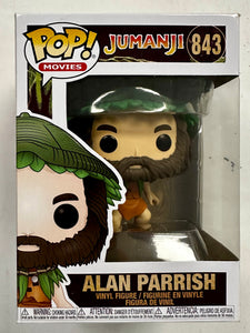 Funko Pop! Movies Alan Parrish #843 Jumanji 2019 Disney Vaulted Robin Williams