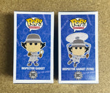 Funko Pop! Animation Inspector Gadget W/ Magnifying Glass & (Flying) Set Of 2