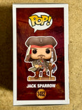 Johnny Depp Signed Pirates Of The Caribbean Captain Jack Sparrow Funko Pop! #1482 With JSA COA