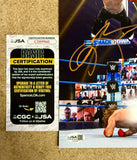 Jeff Hardy Of The Hardy Boyz WWE Signed Autographed 8x10 Photo With JSA COA