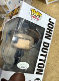 Kevin Costner Signed John Dutton Yellowstone Funko Pop! #1563 With JSA COA