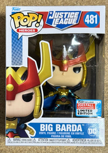 Funko Pop! DC Heroes Big Barda #481 NYCC 2023 Fall Con Vaulted Exclusive