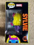 Funko Pop! Marvel Black Light Sylvie #988 Loki Disney + Series 2022 Exclusive