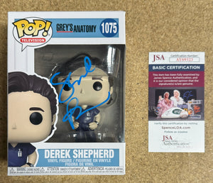 Creator Shonda Rhimes Signed Derek Greys Anatomy Funko Pop! #1075 With JSA COA