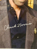 Chuck Norris Signed & Custom Framed Walker Texas Ranger 12x18 Photo With JSA COA