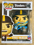Pat Freiermuth Signed Pittsburgh Steelers Steely McBeam #346 Funko Pop! JSA COA