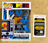 Sevendust Complete Band 2025 Signed MTV Funko Pop #236 With JSA COA