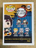 Zach Aguilar Signed Tanjiro Kamado (Flame Dance) Funko Pop #874 Demon Slayer Galactic Exclusive With PSA/DNA COA