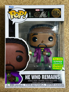 Funko Pop! Marvel He Who Remains #1062 SDCC 2022 Summer Con Vaulted Exclusive