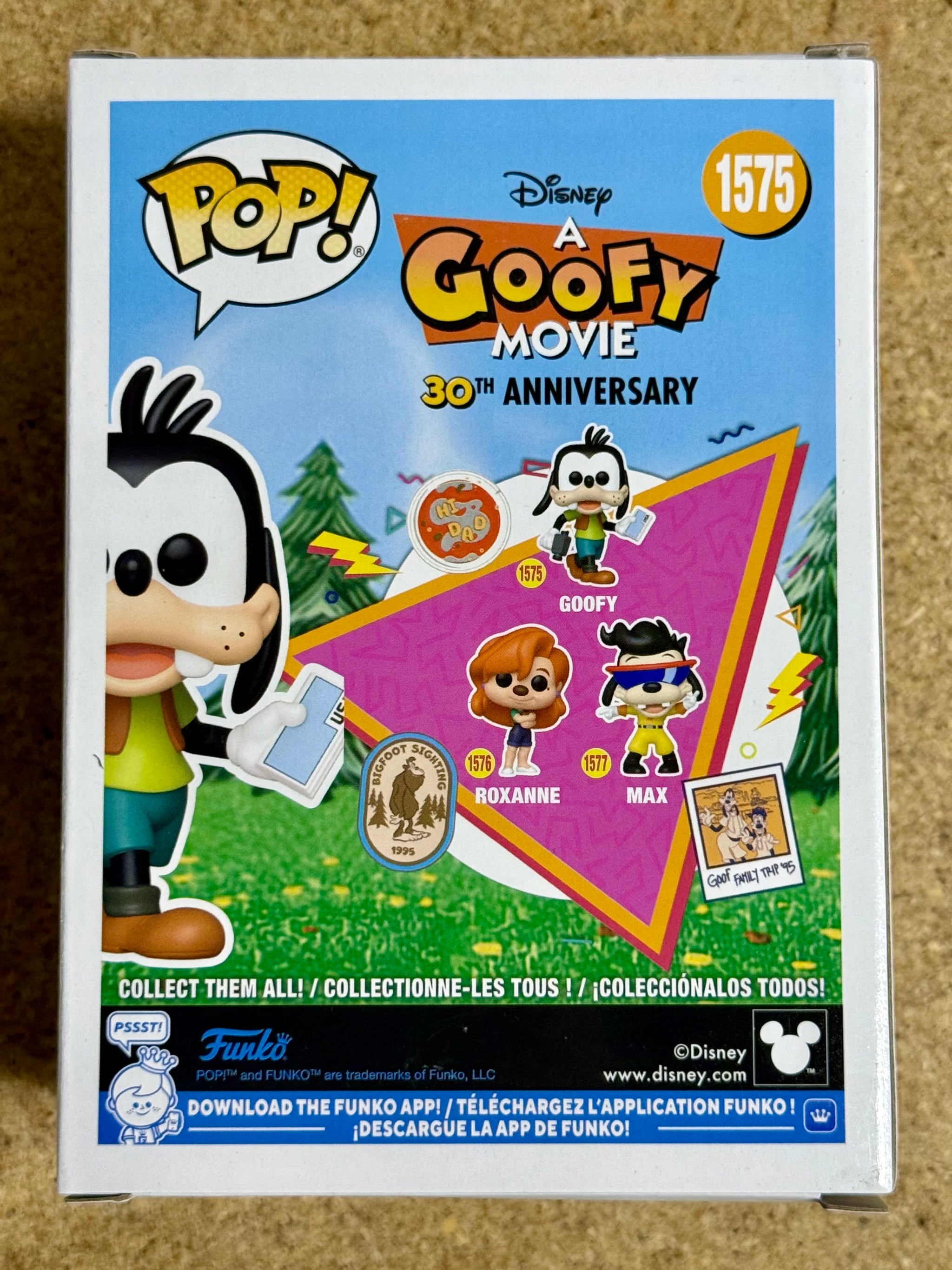 Funko Pop! Disney Goofy With Map #1575 A Goofy Movie 30th