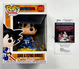 Colleen Clinkenbeard Signed Kid Goku on Flying Nimbus Funko Pop! #109 With JSA COA