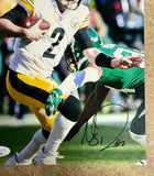 Mason Rudolph Signed Autographed NFL Pittsburgh Steelers QB 8x10 Photo JSA COA