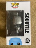 Funko Pop! Games Metallic Squirtle #504 Water-Type Starter Pokemon 2019