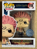 Funko Pop! Animation Ryomen Sukuna #1118 Jujutsu Kaisen 2022 Exclusive