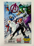 Avengers #24 Midtown Exclusive J Scott Campbell Variant Holidays Snow Fun