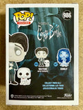 Johnny Depp Signed Corpse Bride Victor With Scraps Funko Pop! #986 With JSA COA