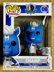 Funko Pop! NBA Mascots Champ #08 Dallas Mavericks Mascot 2024