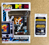 Musician Donnie Iris Signed 2024 MTV Funko Pop #236 With JSA COA