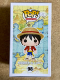 Colleen Clinkenbeard Signed Monkey D. Luffy Funko Pop! #98 One Piece JSA COA