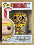 WWE Hulk Hogan Signed Ripping Shirt 2024 Hulkamania Funko Pop! #149 With JSA COA