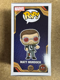 Charlie Cox Signed Marvel Matt Murdock Daredevil Funko Pop #1221 With JSA COA