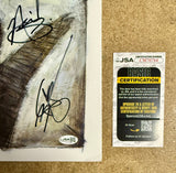 Three Days Grace Complete Band Signed 2003 Self Titled Vinyl With JSA COA