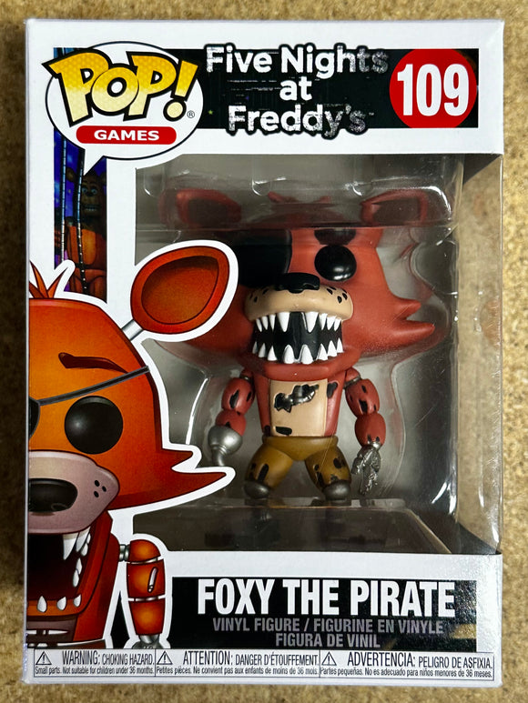 Funko Pop! Games Foxy The Pirate #109 Five Nights At Freddy’s 2016